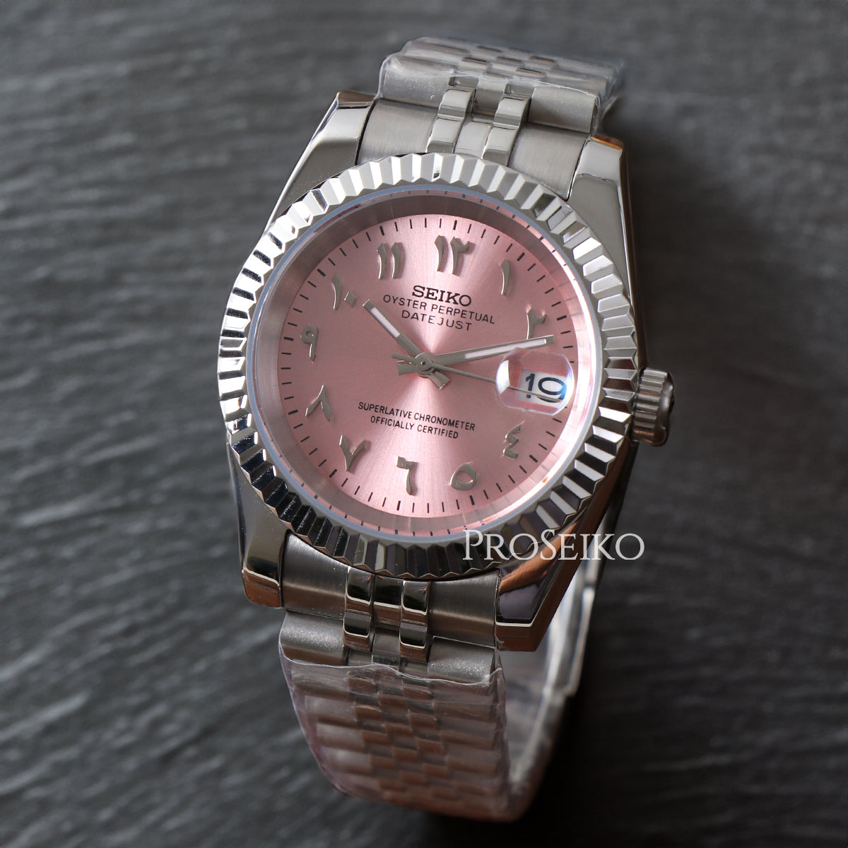 Montre Justeiko - Arabic - Pink