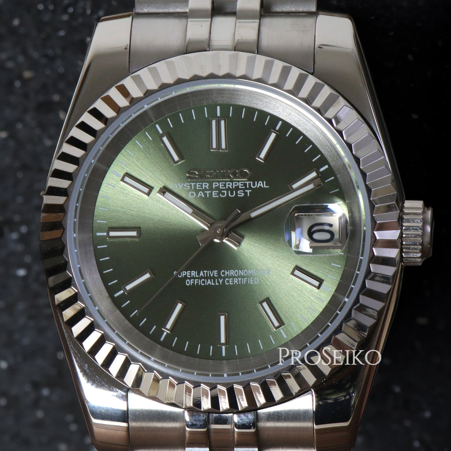 Montre Justeiko - Vert Menthe