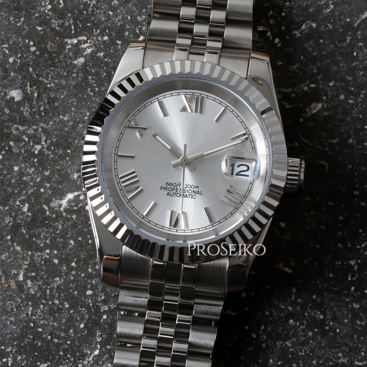 Montre Justeiko | Roman | Silver