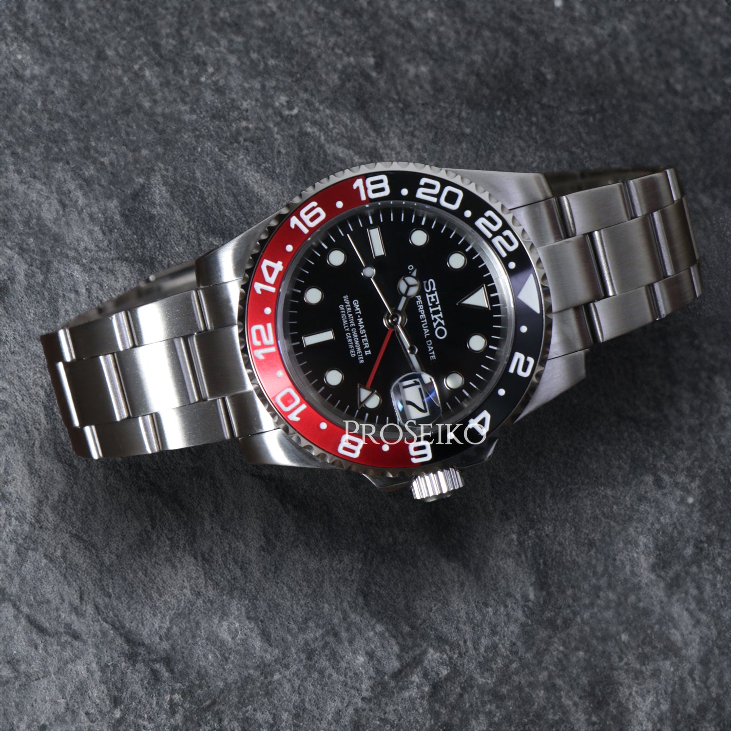 Montre Masteiko - GMT - Coke