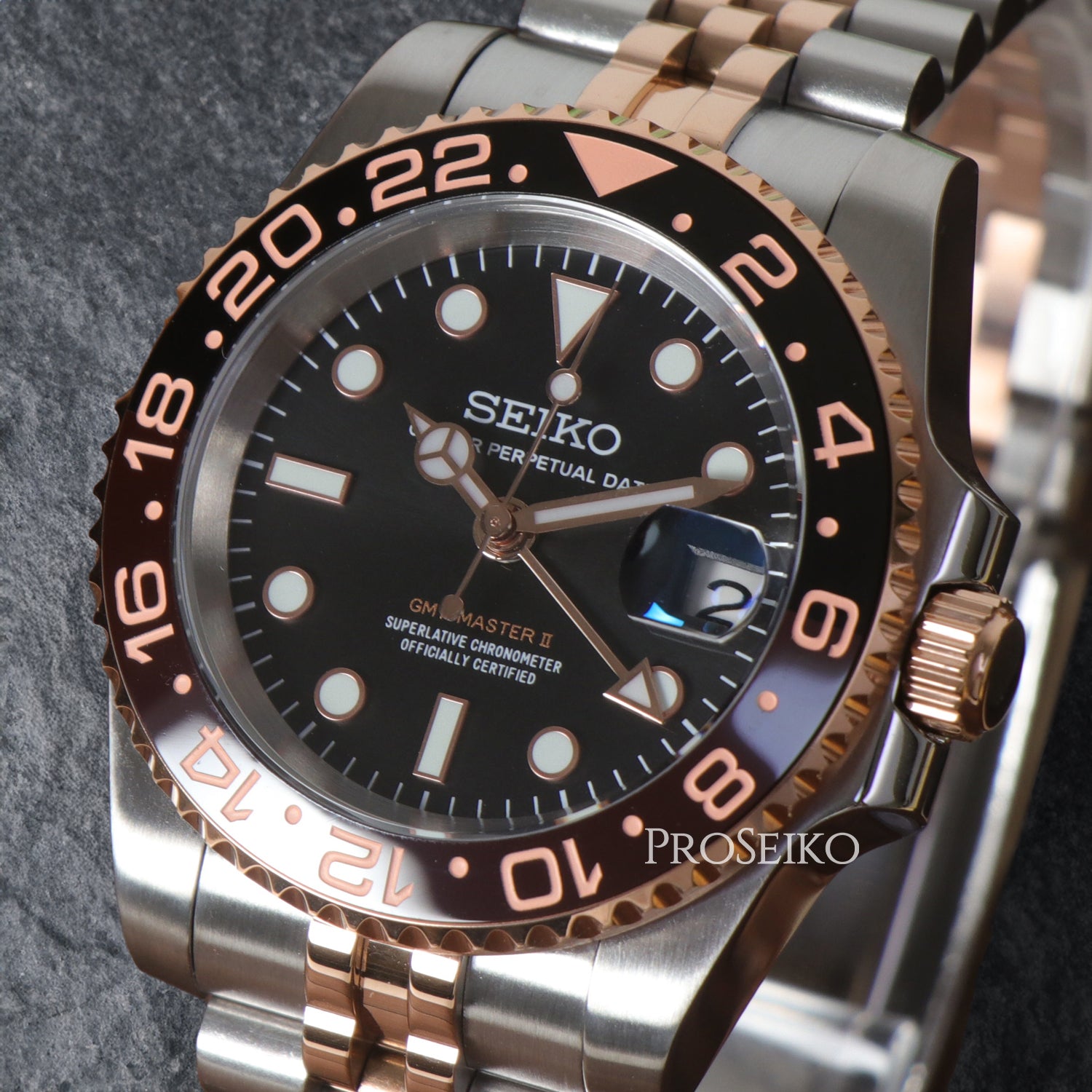 Montre Masteiko - GMT - Rootbeer