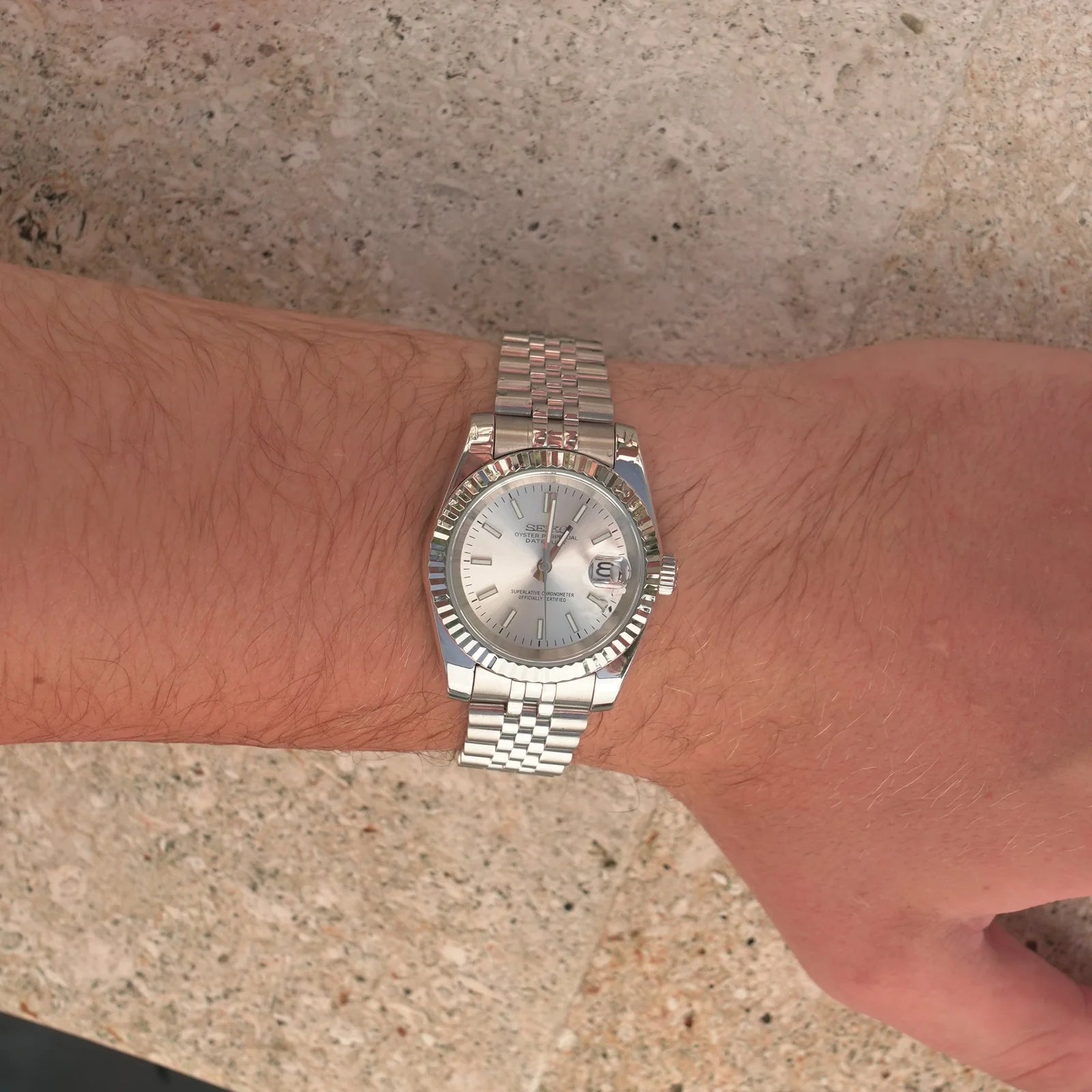 Montre Justeiko - Classic - White