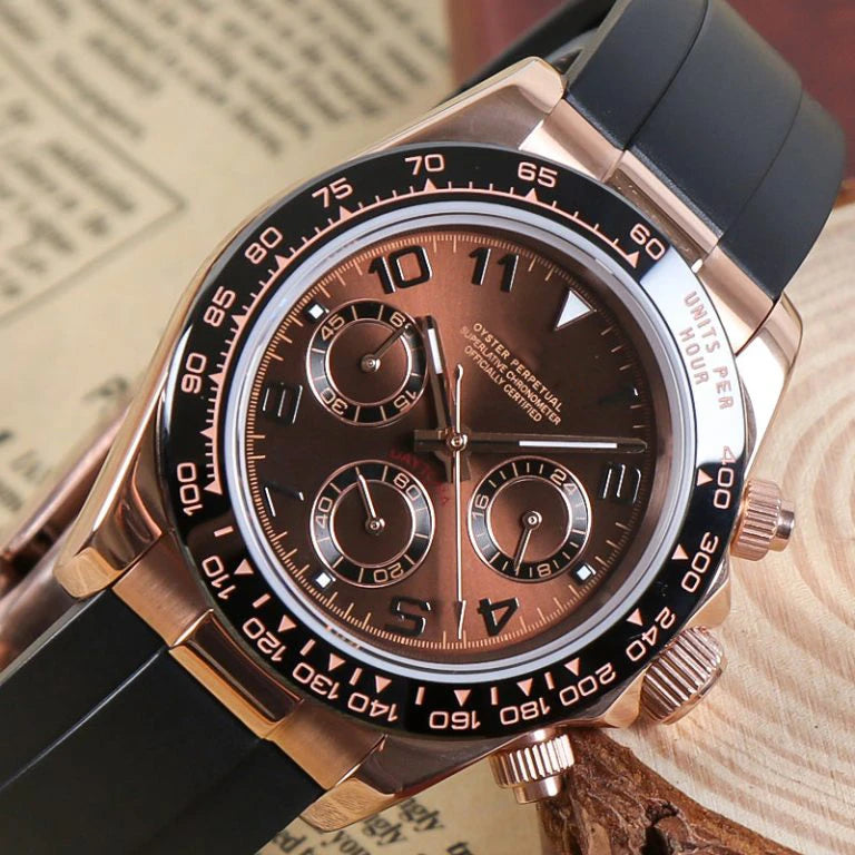 Montre Seikona | RoseGold | Brown
