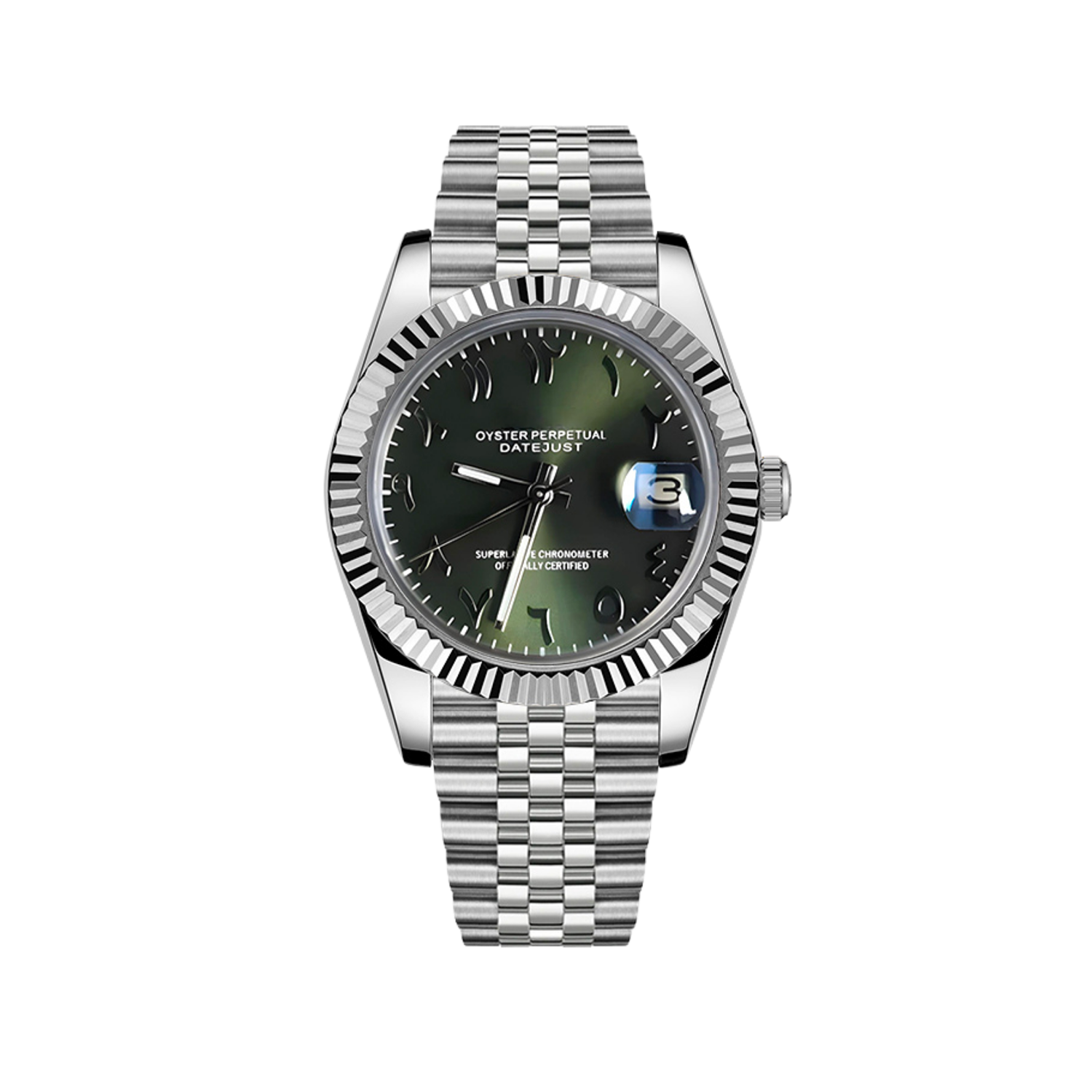 Montre Justeiko | Arabic | Mint Green