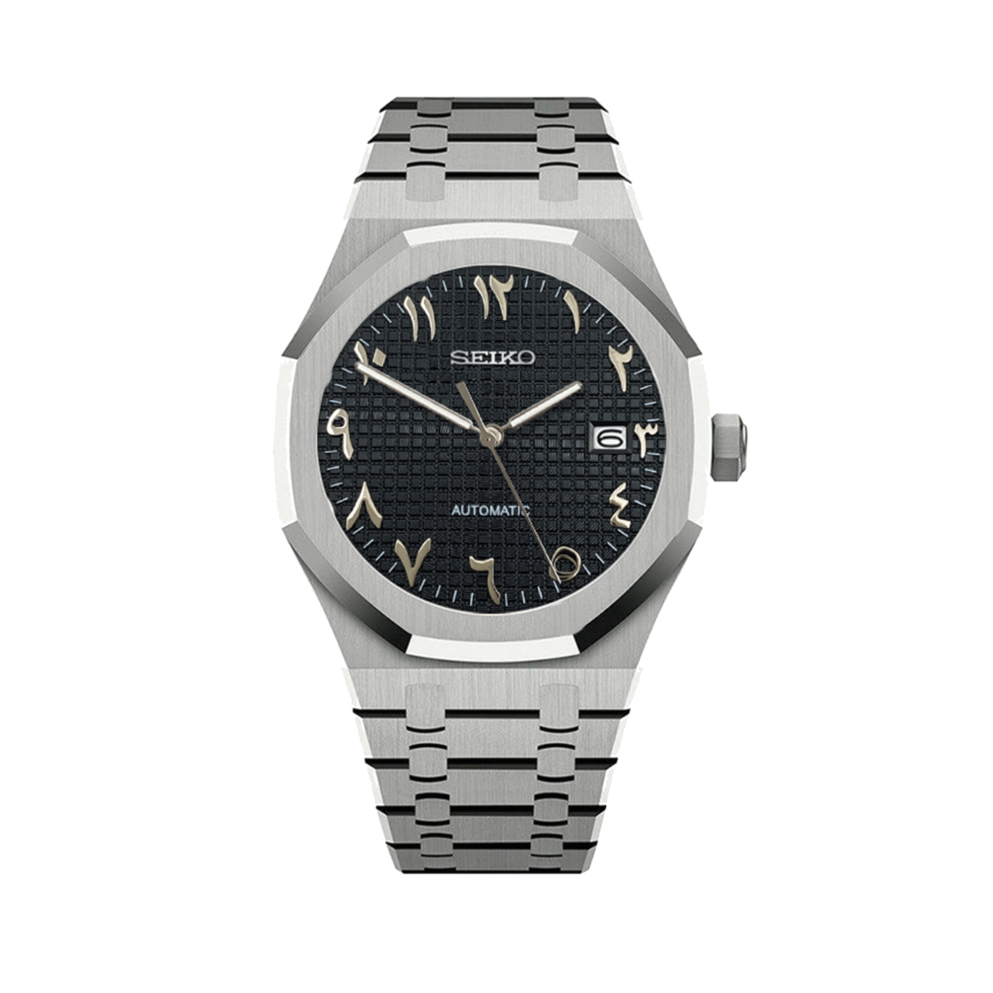 Montre Seikoak - Arabic - Black