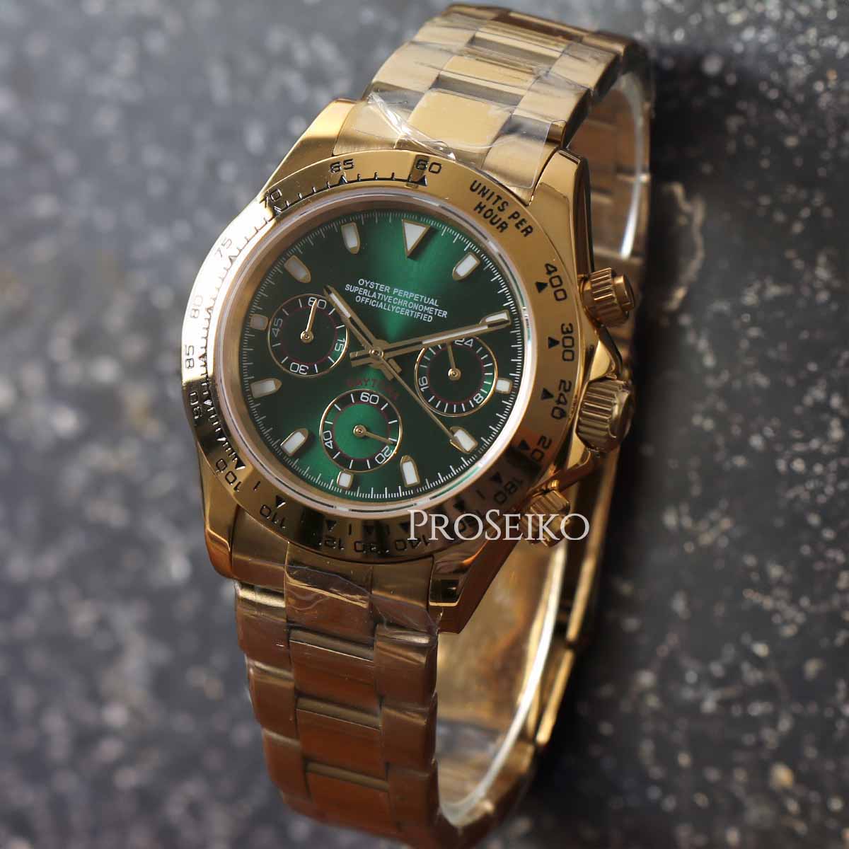 Montre Seikona - Gold - Green