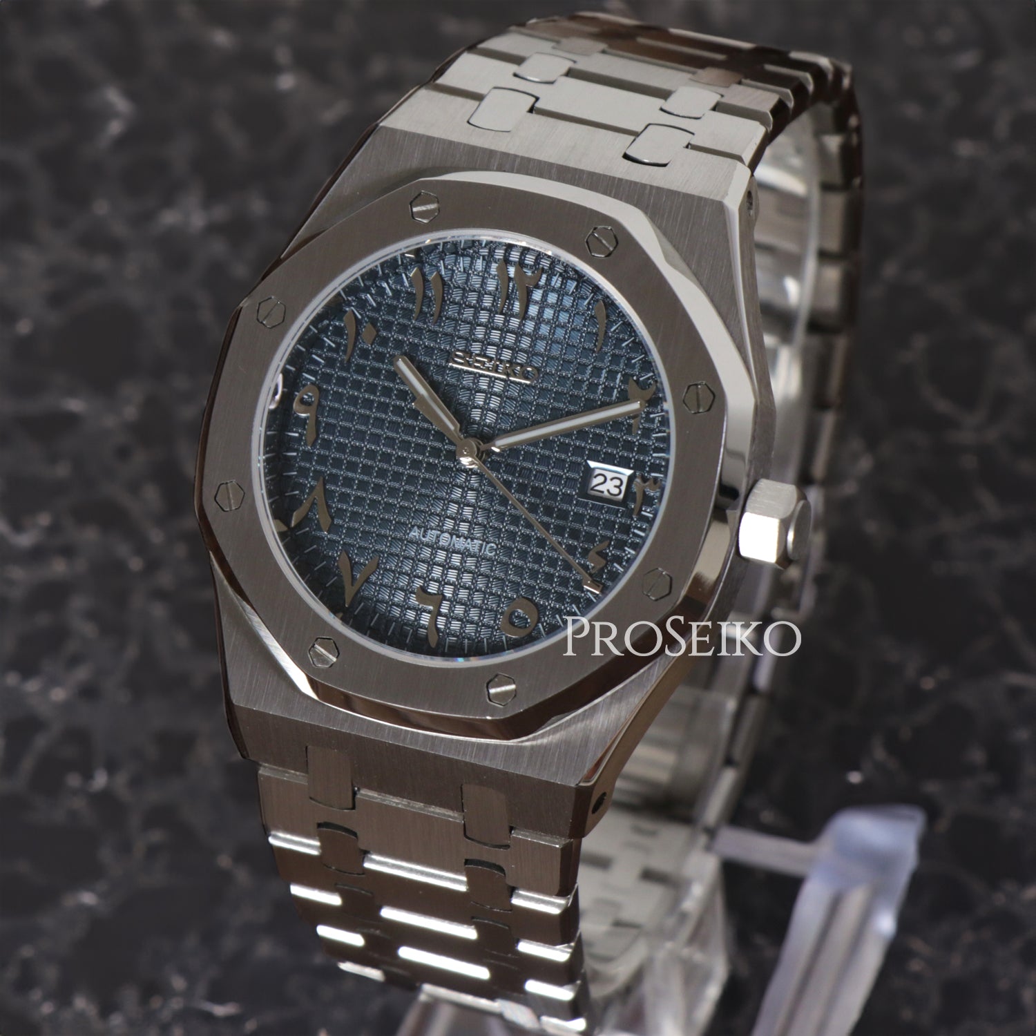 Montre Seikoak - Arabic - Blue