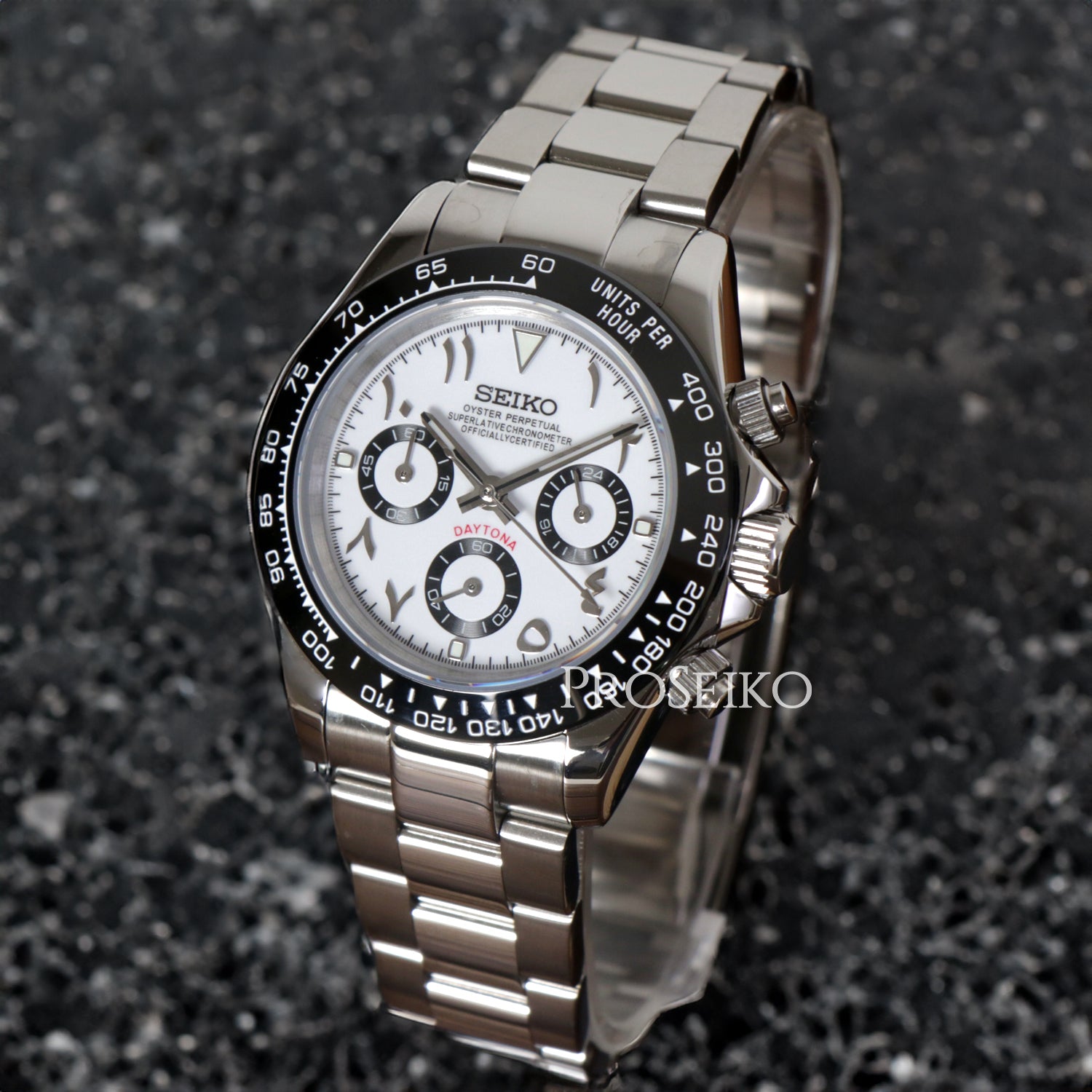 Montre Seikona - Arabic - White