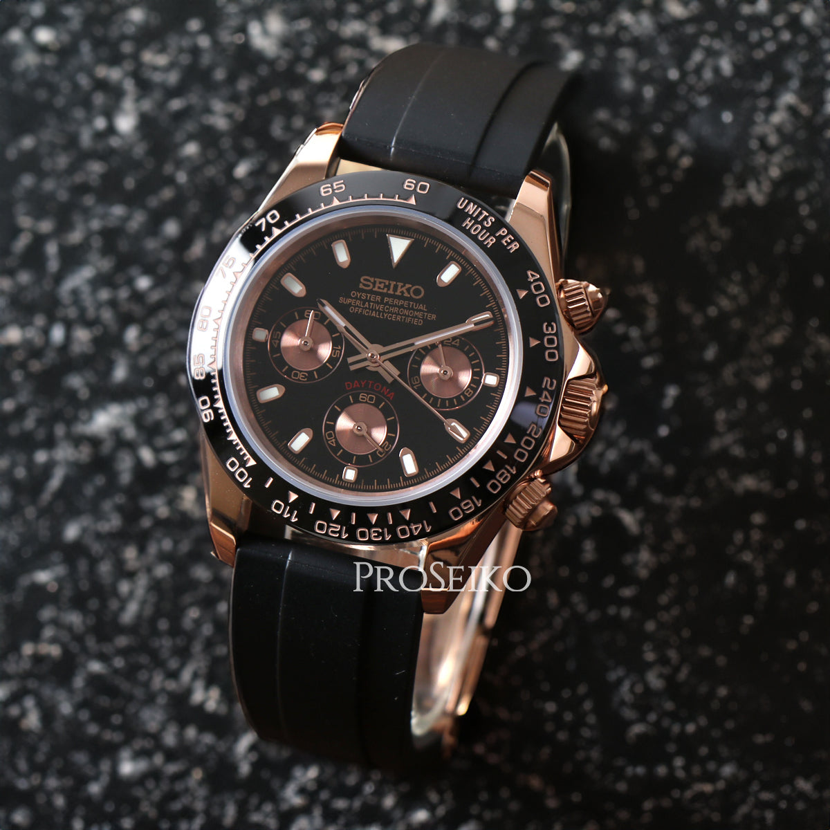 Montre Seikona - RoseGold - Brown
