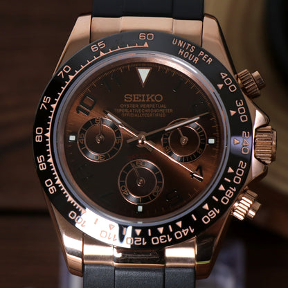 Montre Seikona - RoseGold - Brown