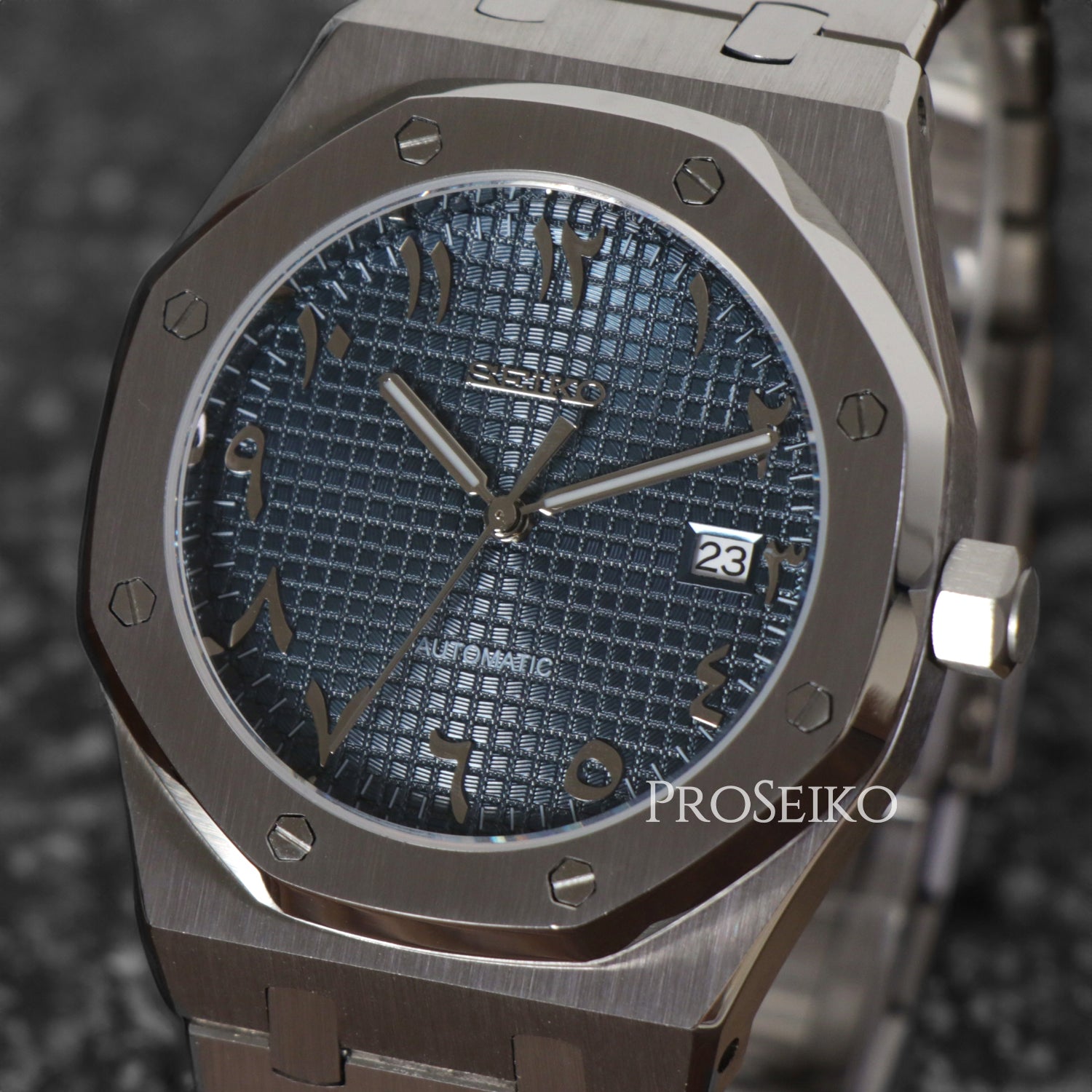 Montre Seikoak - Arabic - Blue