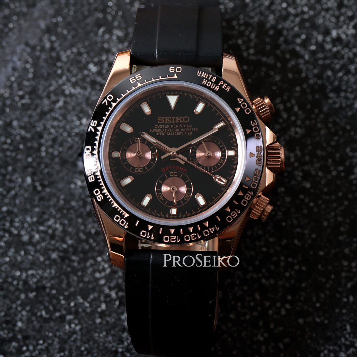 Montre Seikona - RoseGold - Brown