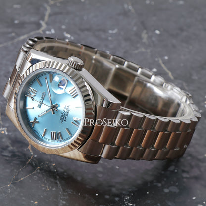Montre Justeiko - Roman - Ice Blue