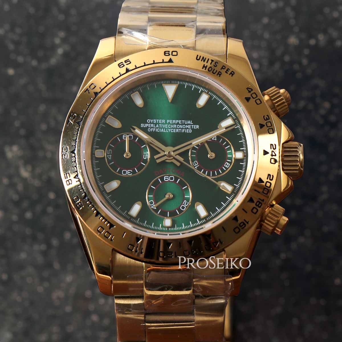 Montre Seikona - Gold - Green