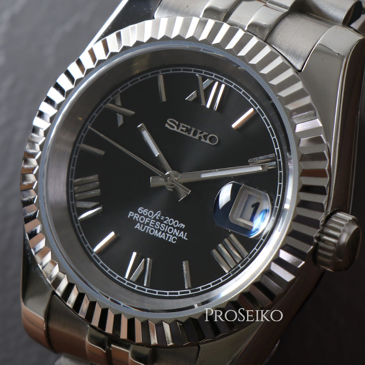 Montre Justeiko - Roman - Black