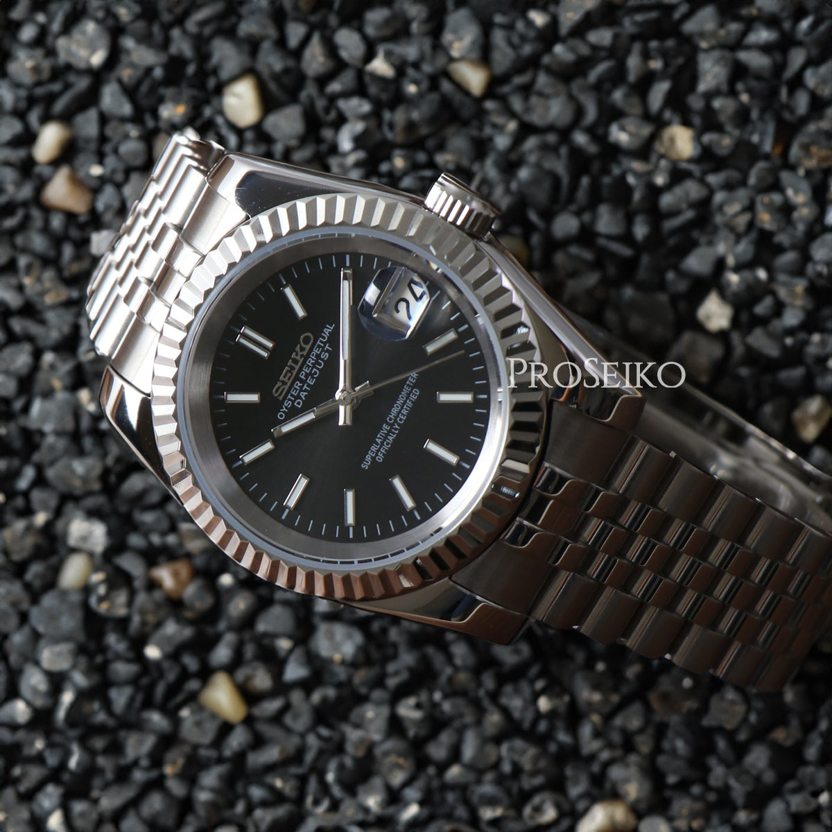 Montre Justeiko - Classic - Black