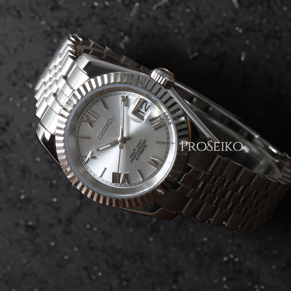 Montre Justeiko - Roman - Silver
