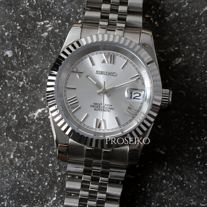 Montre Justeiko - Roman - Silver