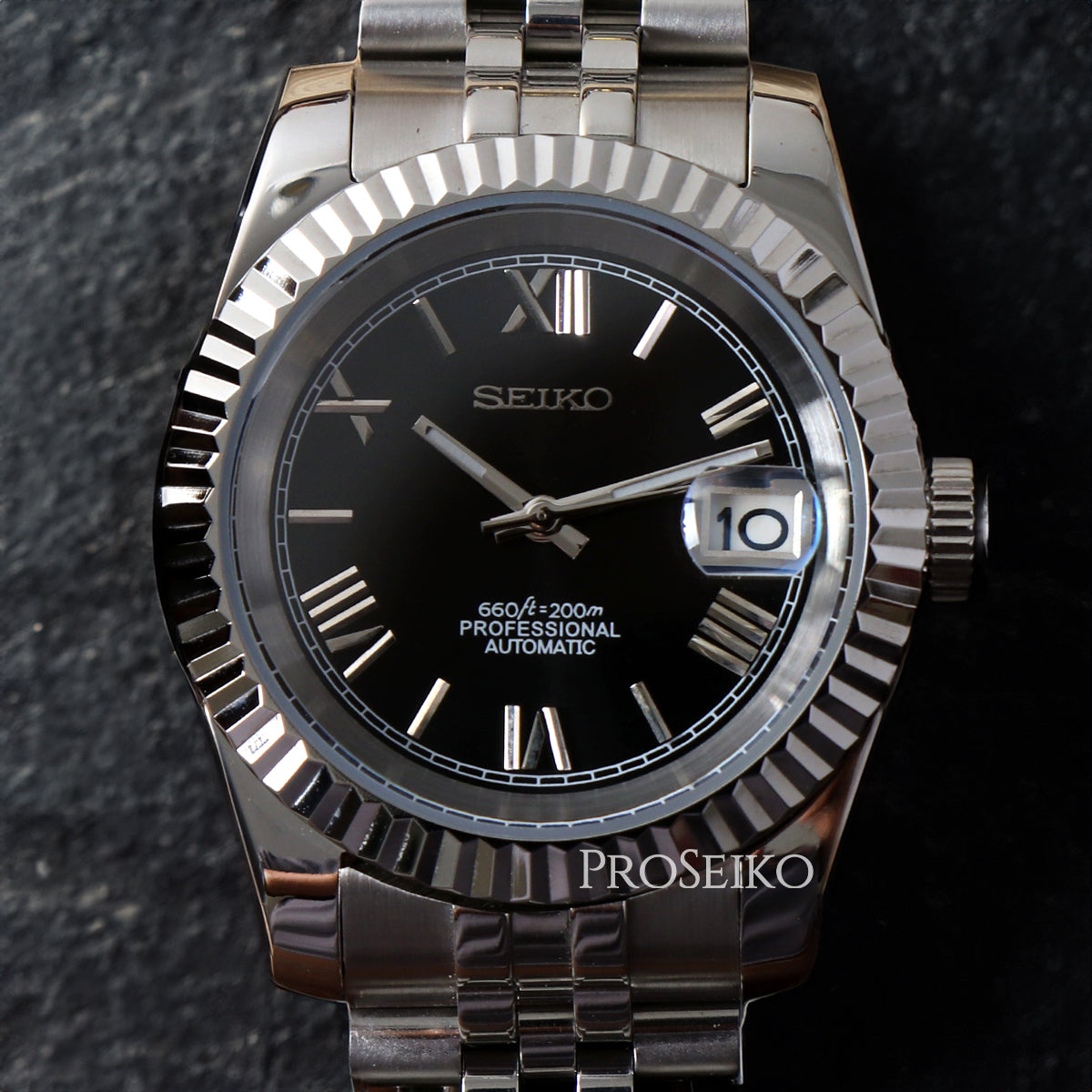 Montre Justeiko - Roman - Black