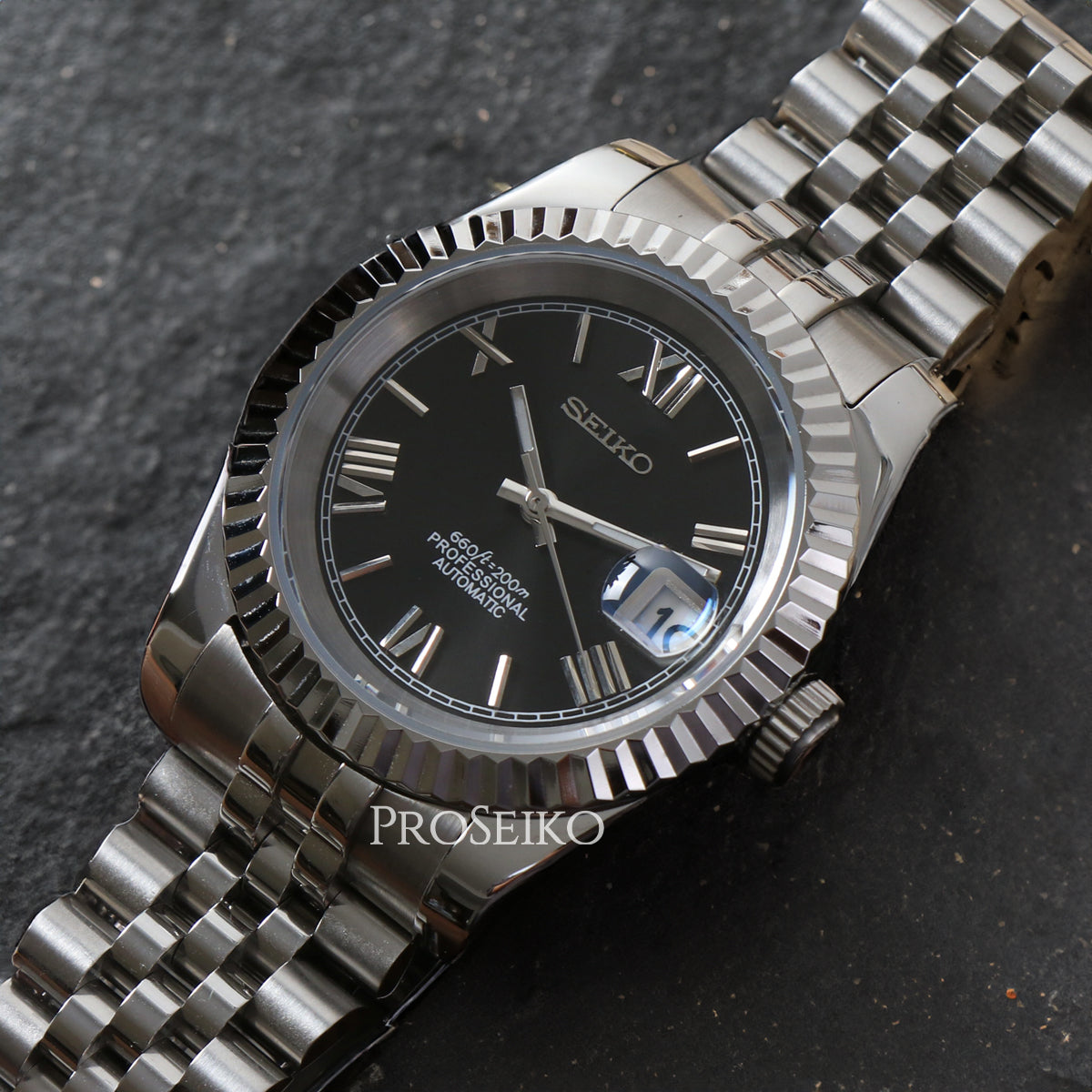 Montre Justeiko - Roman - Black