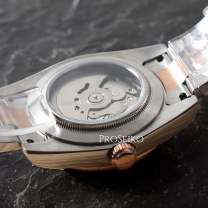 Montre Justeiko - Oyster - Chocolat