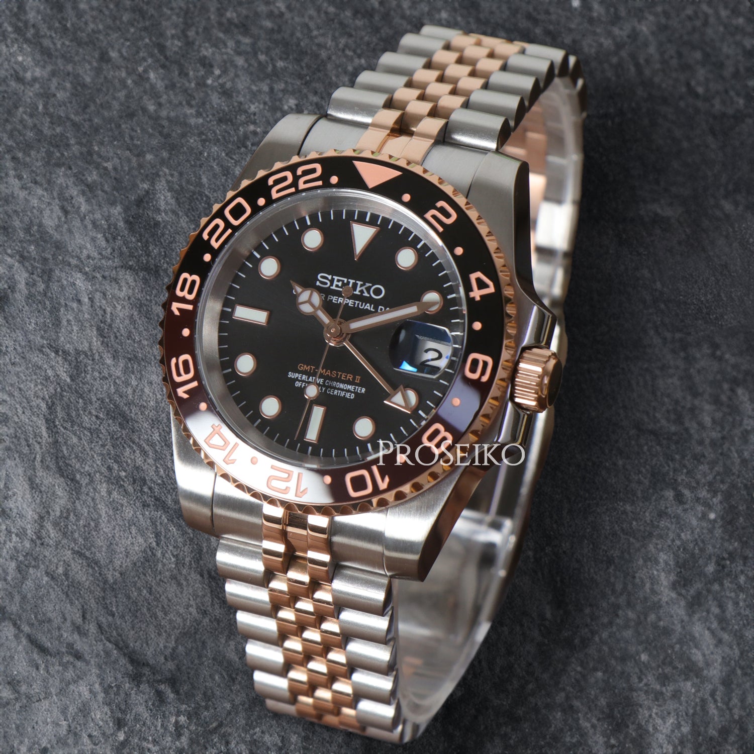 Montre Masteiko - GMT - Rootbeer