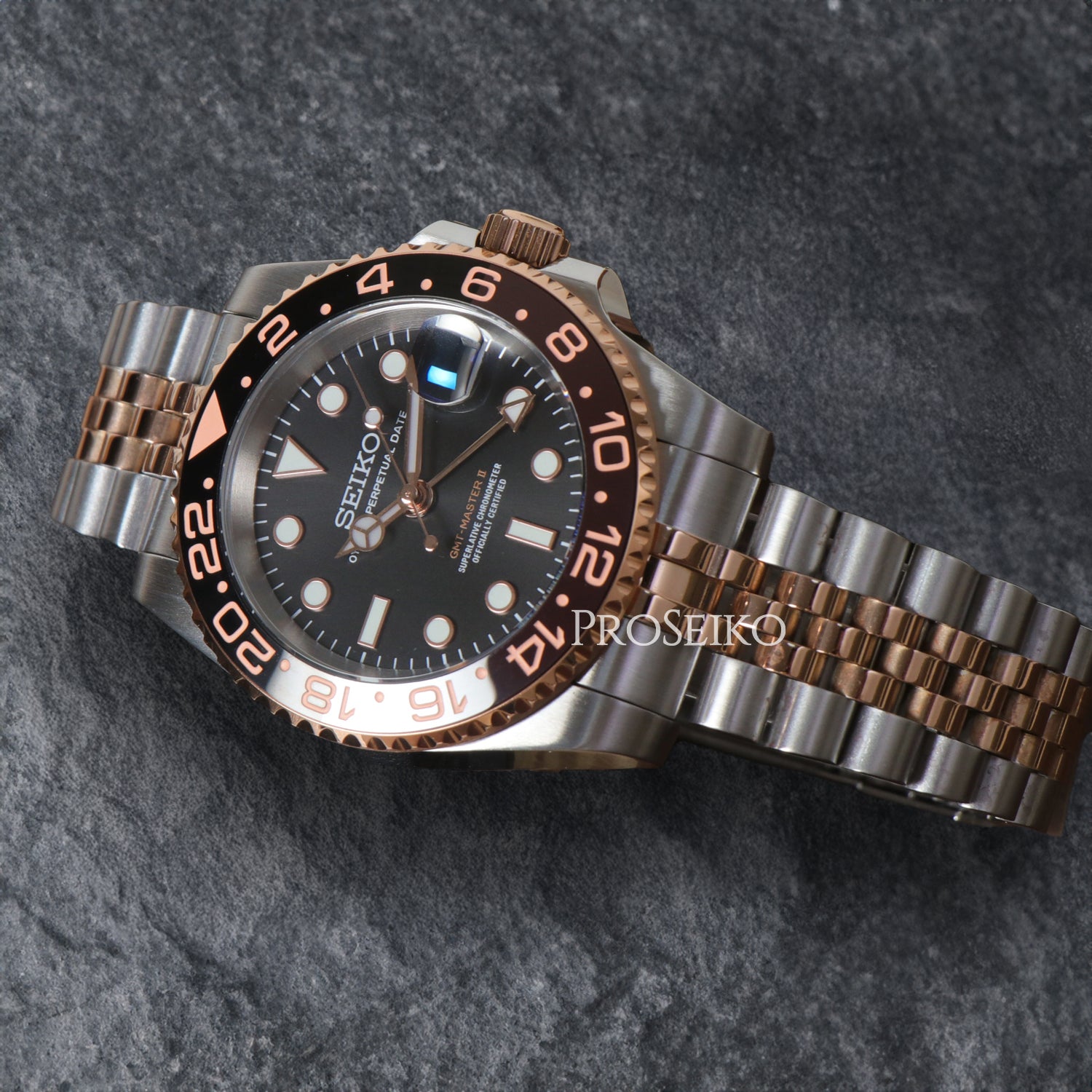Montre Masteiko - GMT - Rootbeer
