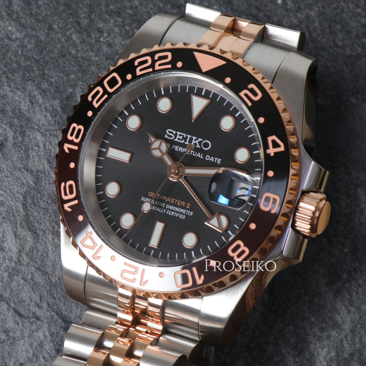 Montre Masteiko - GMT - Rootbeer