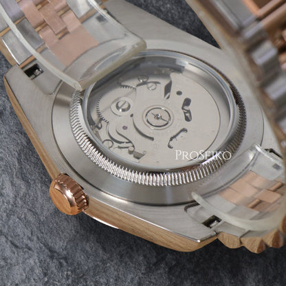 Montre Justeiko - Diamond - Brown