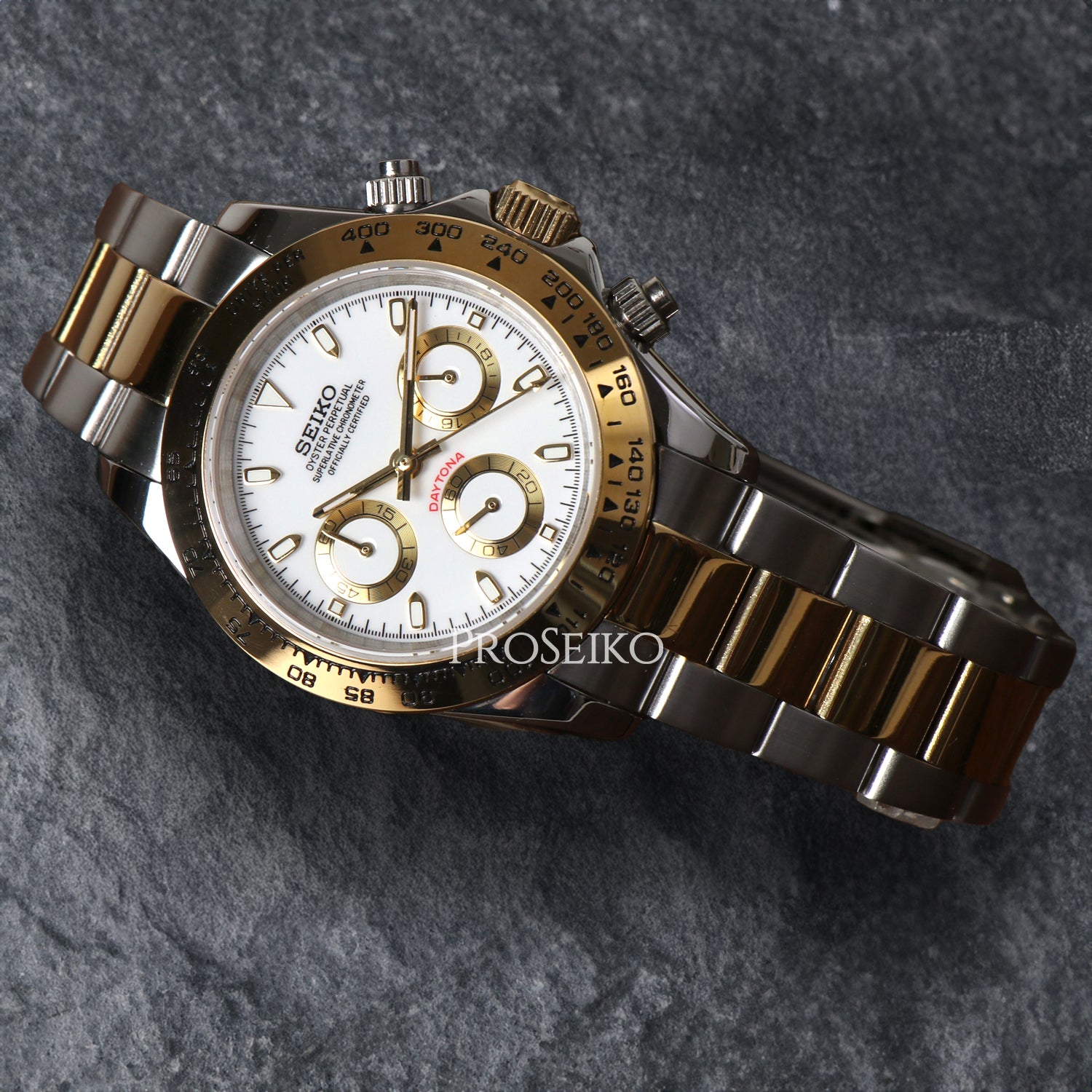 Montre Seikona - Bi Ton - White