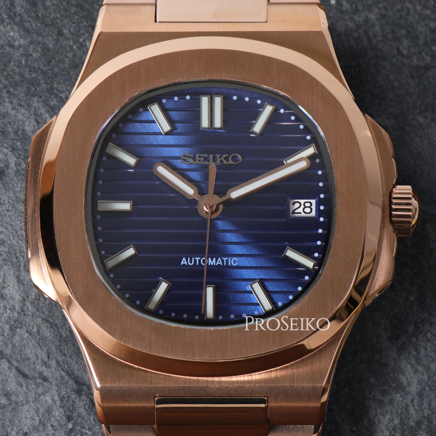 Montre Nautiko - Gold Rose - Royal Blue