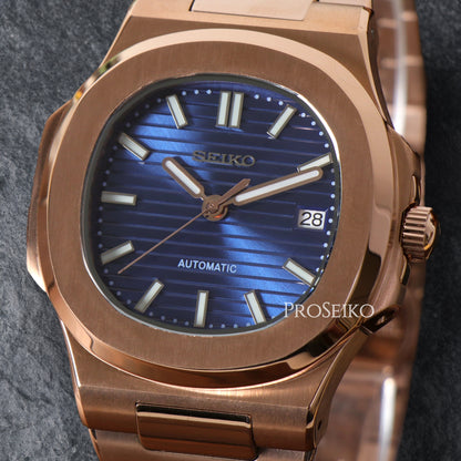 Montre Nautiko - Gold Rose - Royal Blue