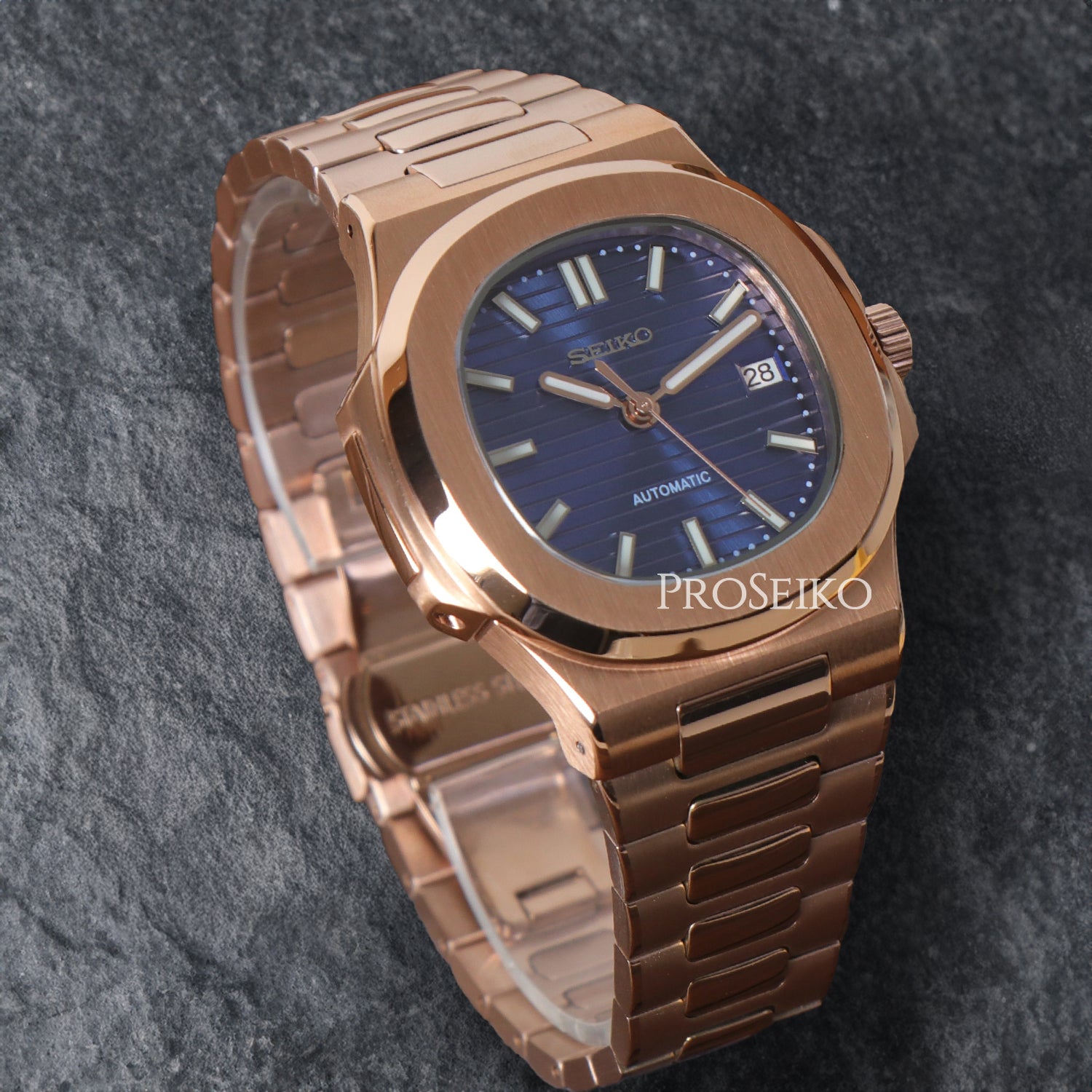 Montre Nautiko - Gold Rose - Royal Blue