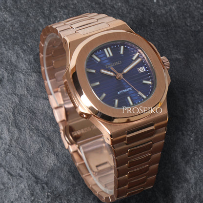 Montre Nautiko - Gold Rose - Royal Blue