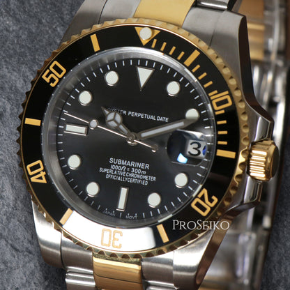 Montre Masteiko | Bi-Ton | Submariner