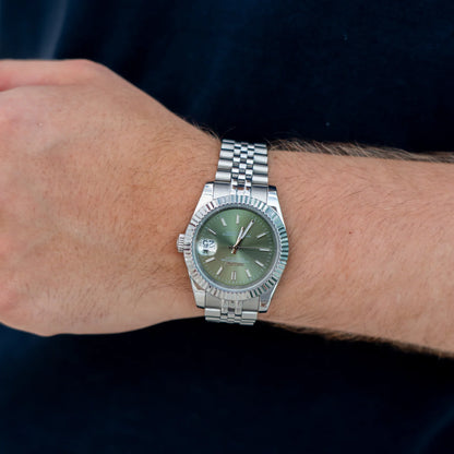 Montre Justeiko - Vert Menthe