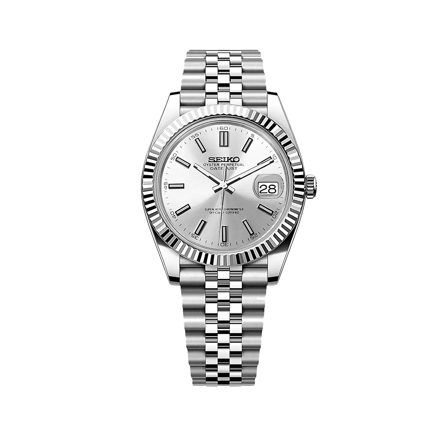 Montre Justeiko - Classic - White