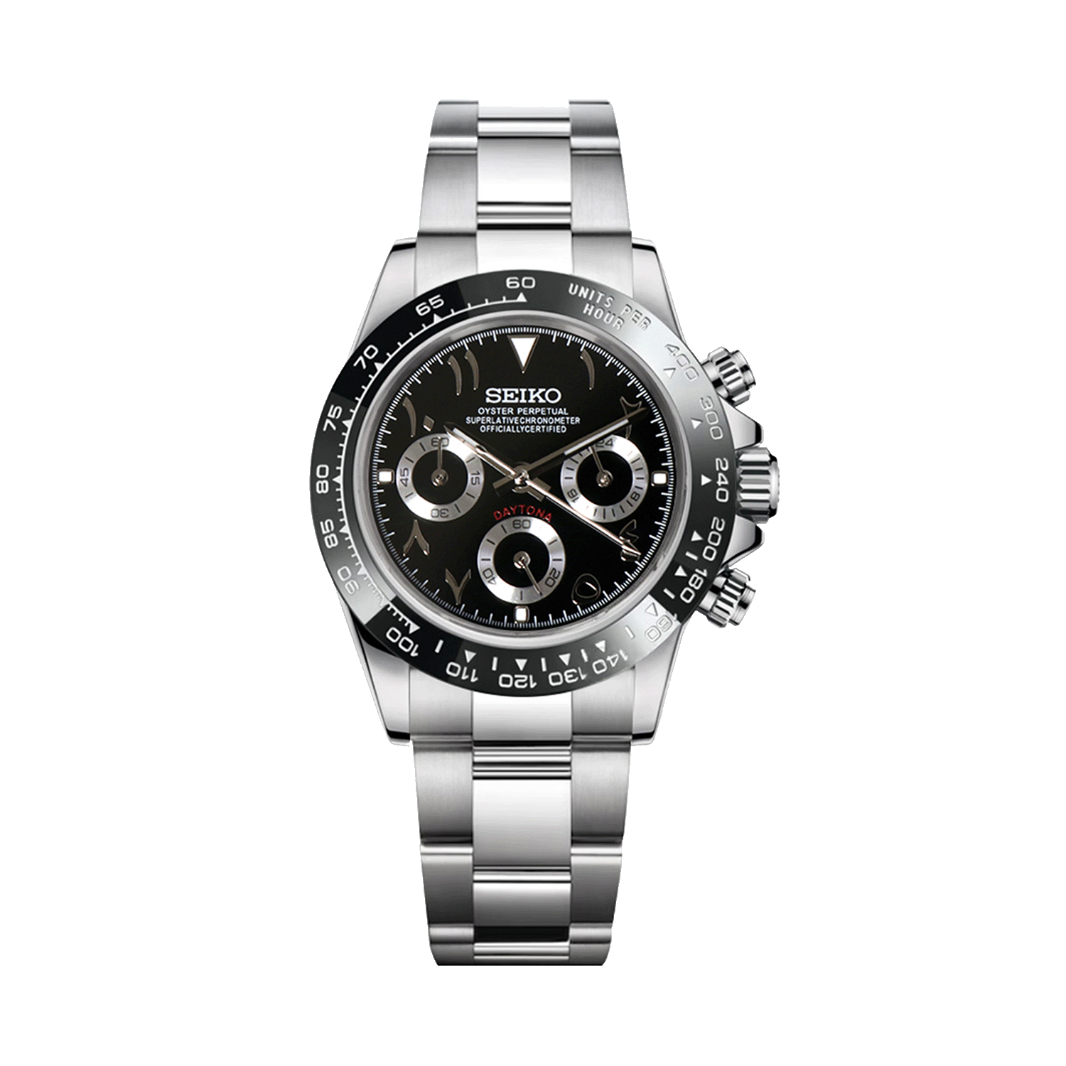 Montre Seikona - Arabic - Black