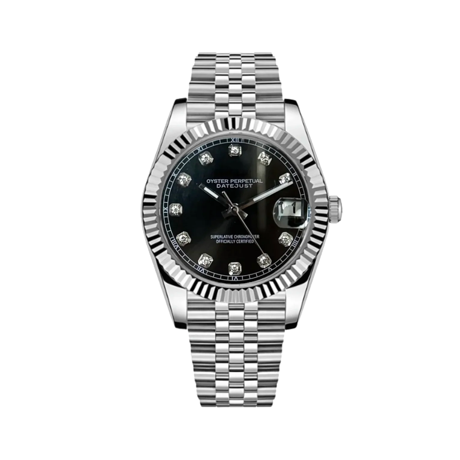 Montre Justeiko | Diamond | Black