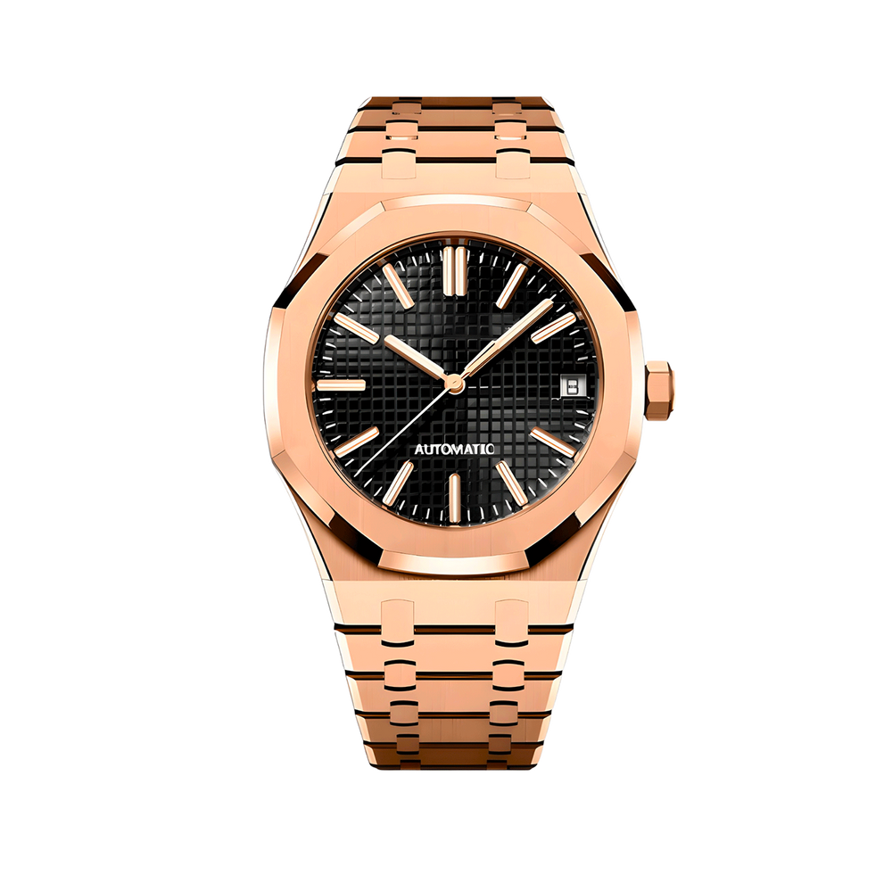 Montre Seikoak | Rose Gold | Black