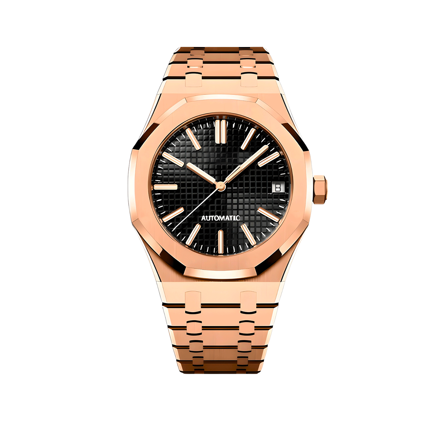 Montre Seikoak | Rose Gold | Black