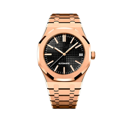 Montre Seikoak | Rose Gold | Black