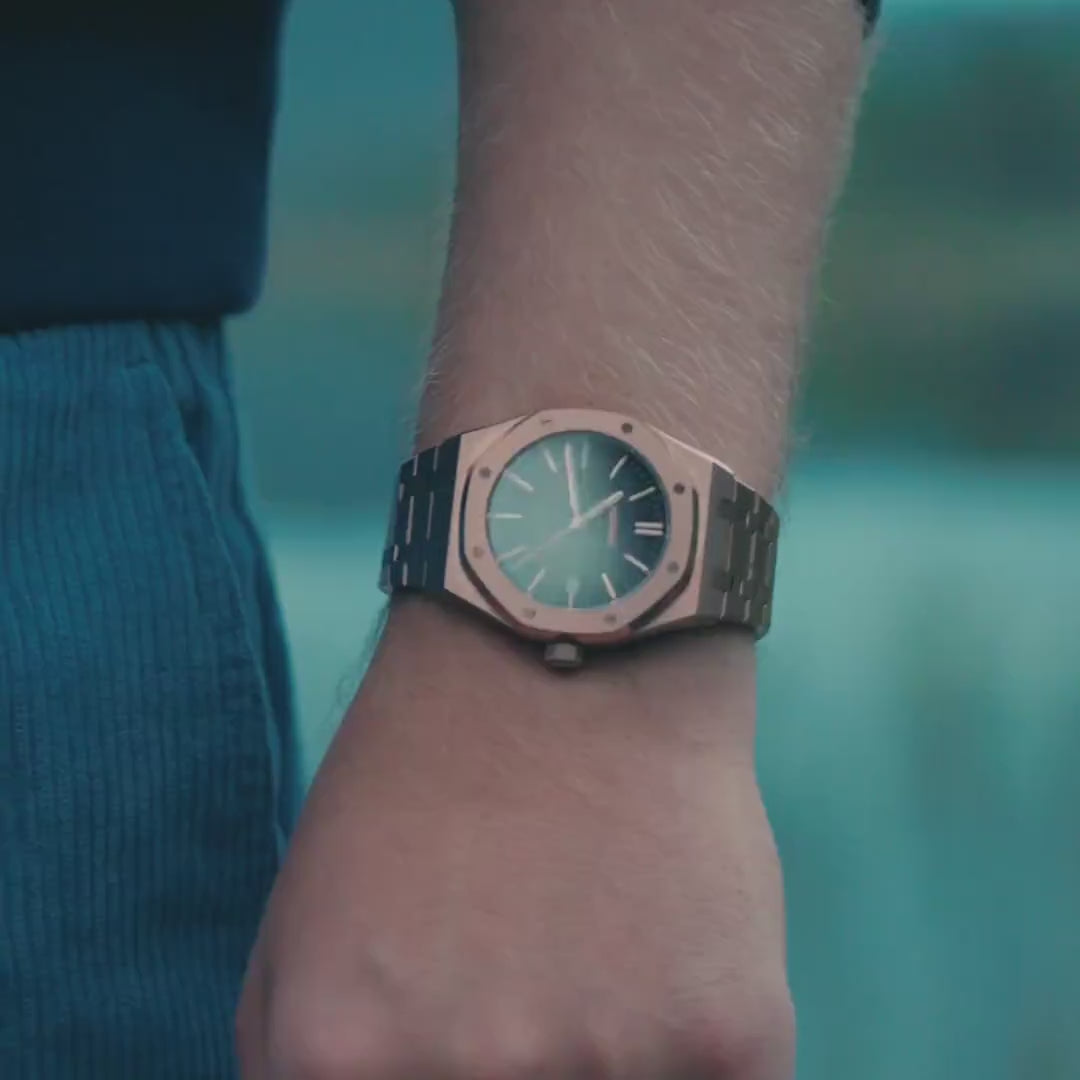 Montre Seikoak | Rose Gold | Black