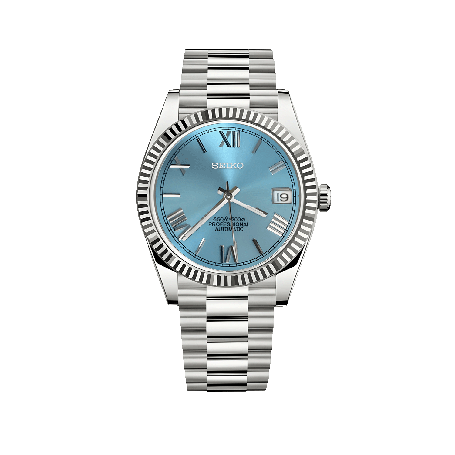 Montre Justeiko - Roman - Ice Blue