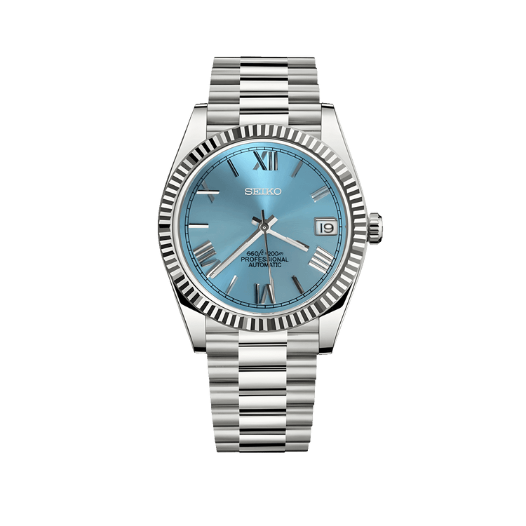 Montre Justeiko - Roman - Ice Blue