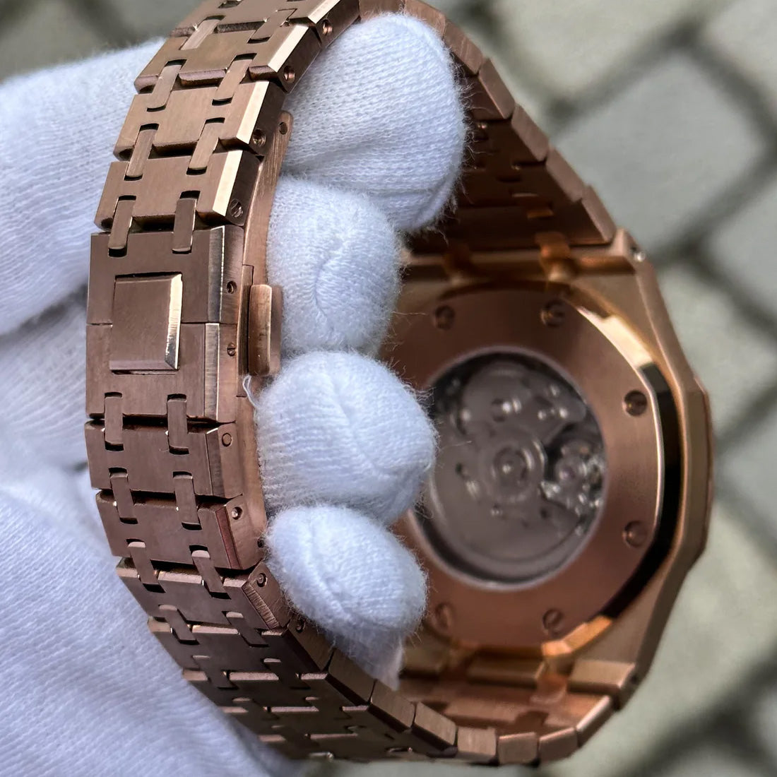 Montre Seikoak | Rose Gold | Black