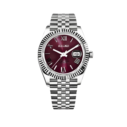 Montre Justeiko - Roman - Magenta