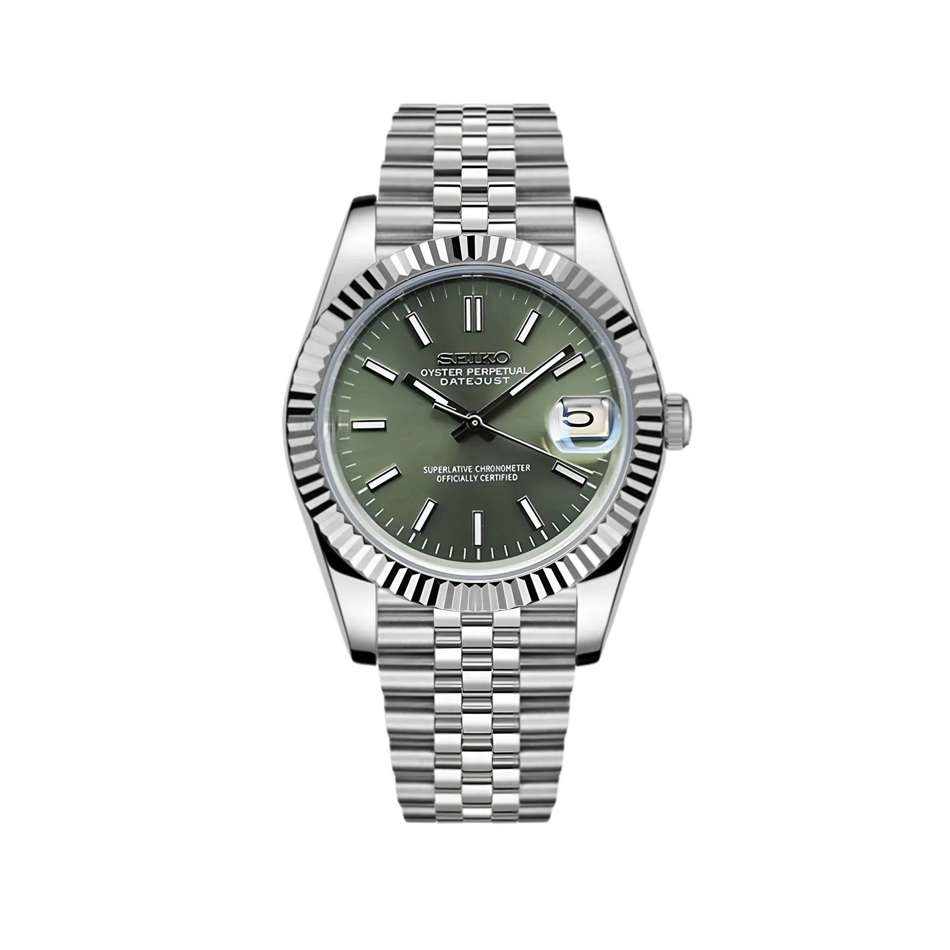 Montre Justeiko - Vert Menthe