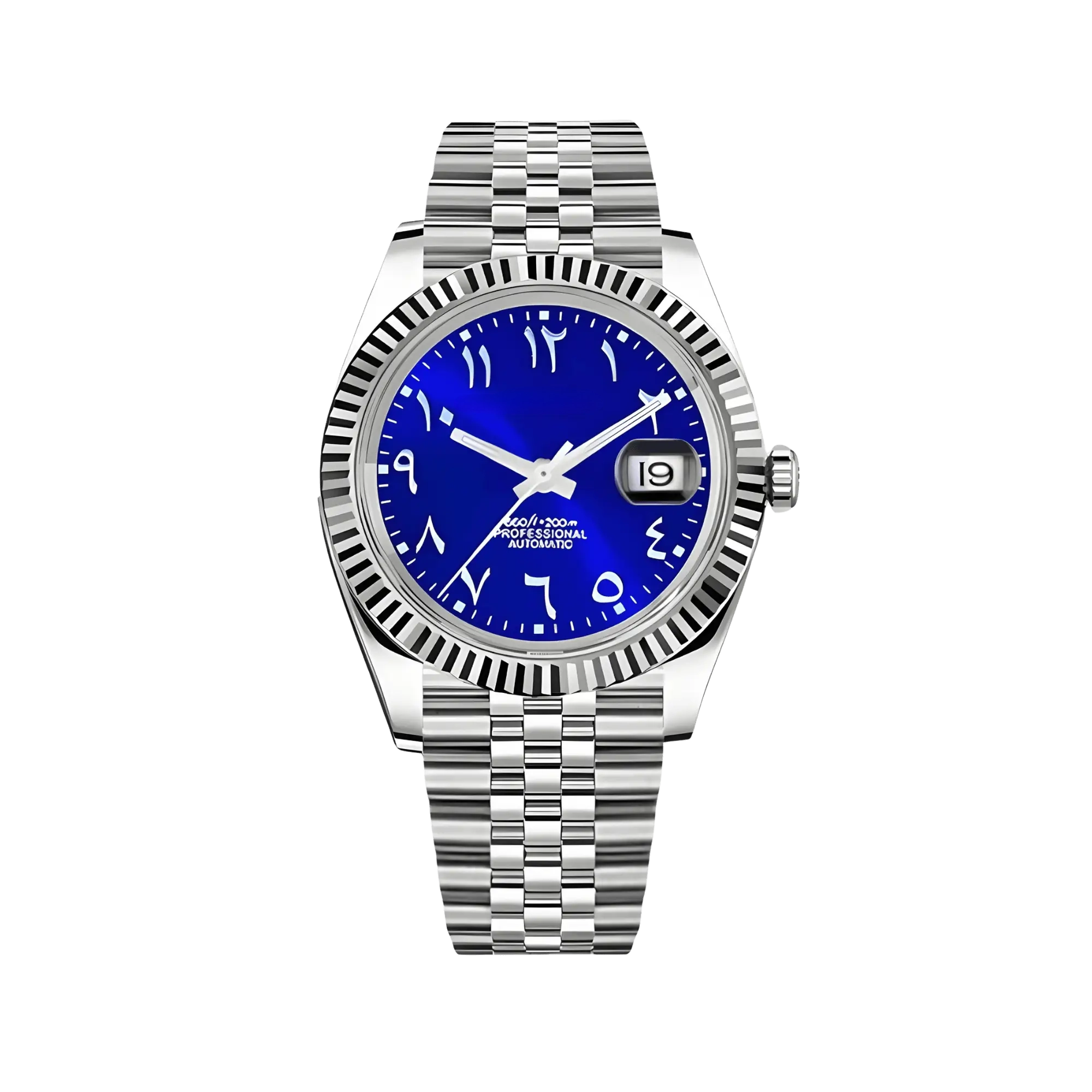 Montre Justeiko | Arabic | Royal Blue