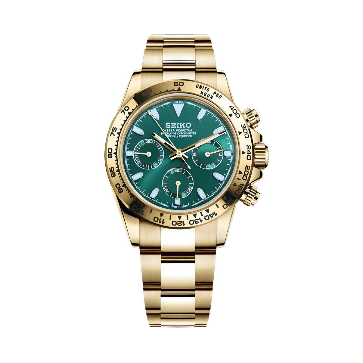 Montre Seikona - Gold - Green